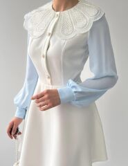 Asıo Bebe Yaka Elbise