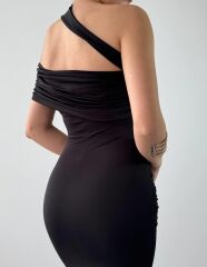 Reta Çapraz Omuz Elbise