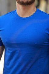 Erkek Bisiklet Yaka Basic Tişört